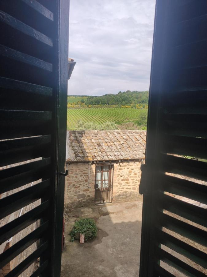 Borgo Villa A Tolli Castelnuovo dellʼAbate Exteriör bild
