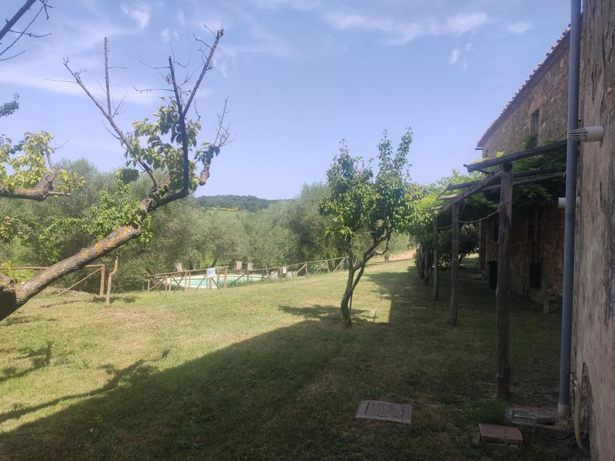 Borgo Villa A Tolli Castelnuovo dellʼAbate Exteriör bild